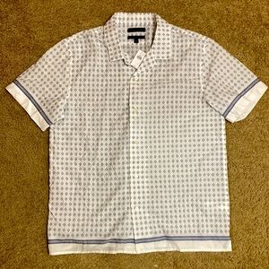 Banana Republic slim fit cotton resort shirt